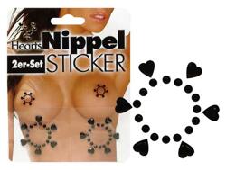 Accesoarer - Nippel Sticker Heart