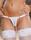White Lace G-String Wedding Night - bild 1
